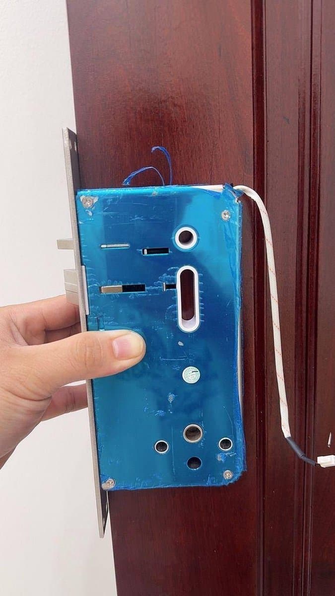 AKIA A07 - Công trình thực tế cửa gỗ tại TP. Hồ Chí Minh