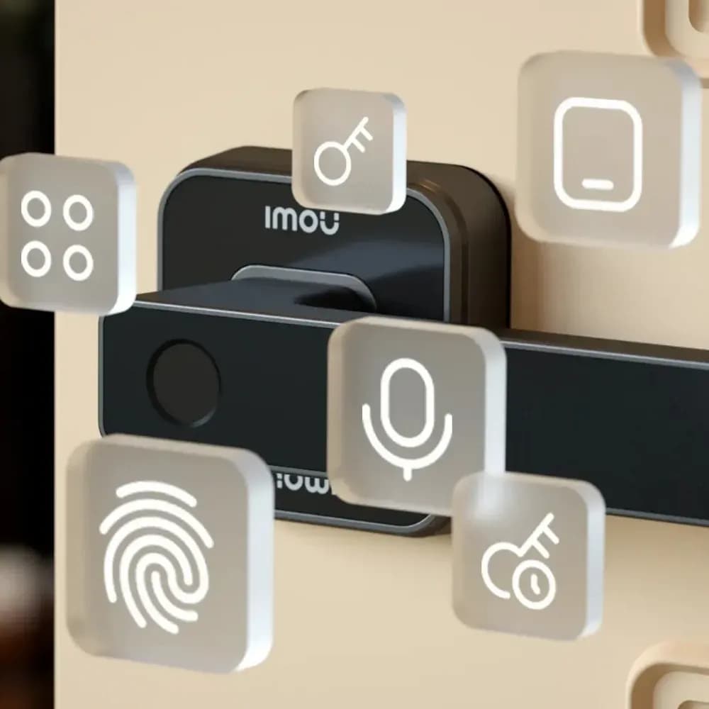 Imou Cubo 2 đa dạng phương thức mở khóa