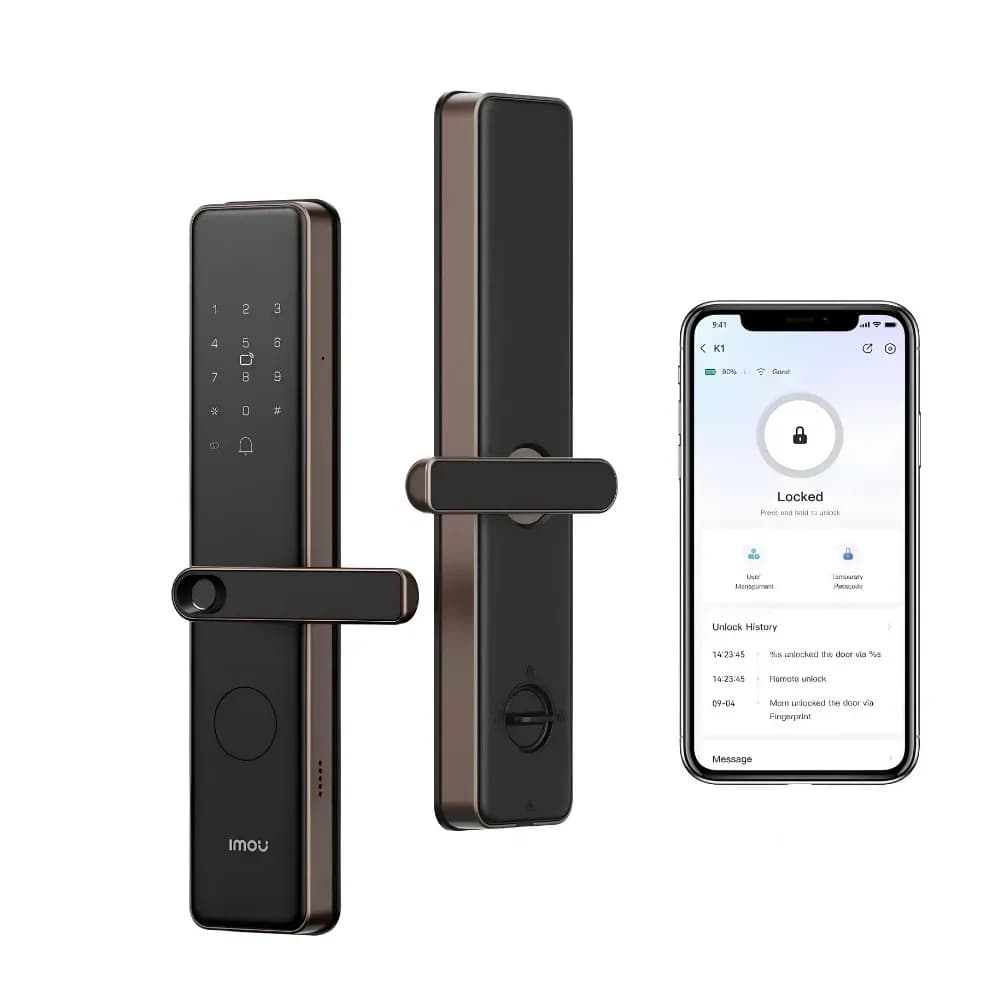 Khóa thông minh Imou K1-W với ứng dụng điều khiển trên điện thoại