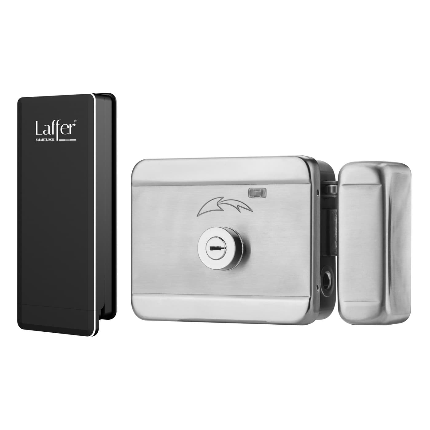 Khóa cổng Laffer A18 Pro phiên bản thân khóa có ổ chìa cơ