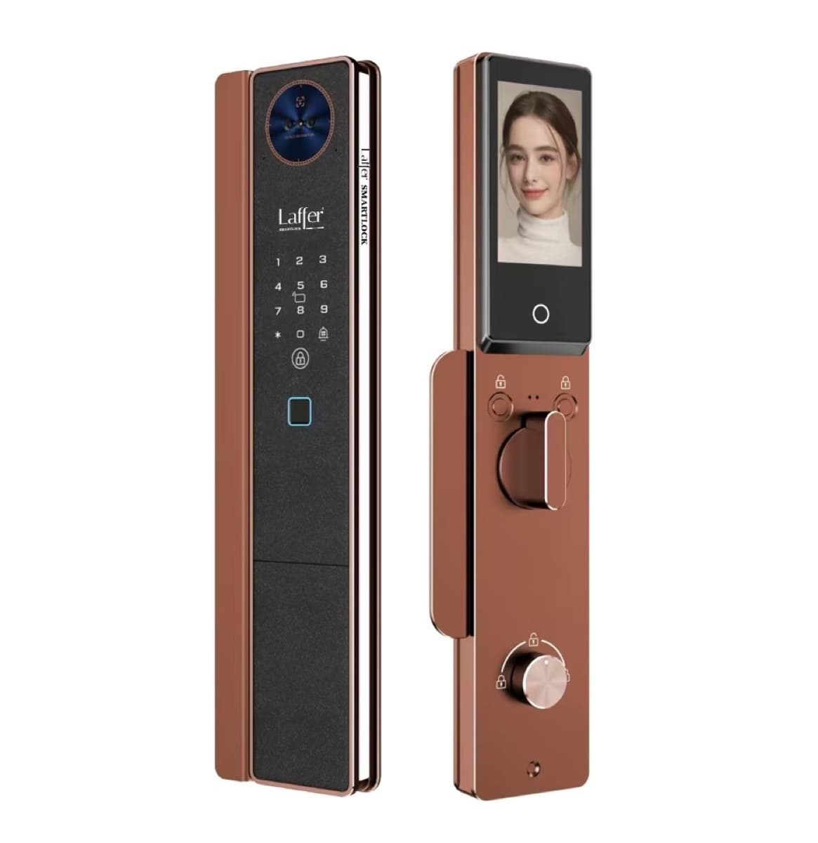 Khóa thông minh Laffer FD08 phiên bản màu đồng