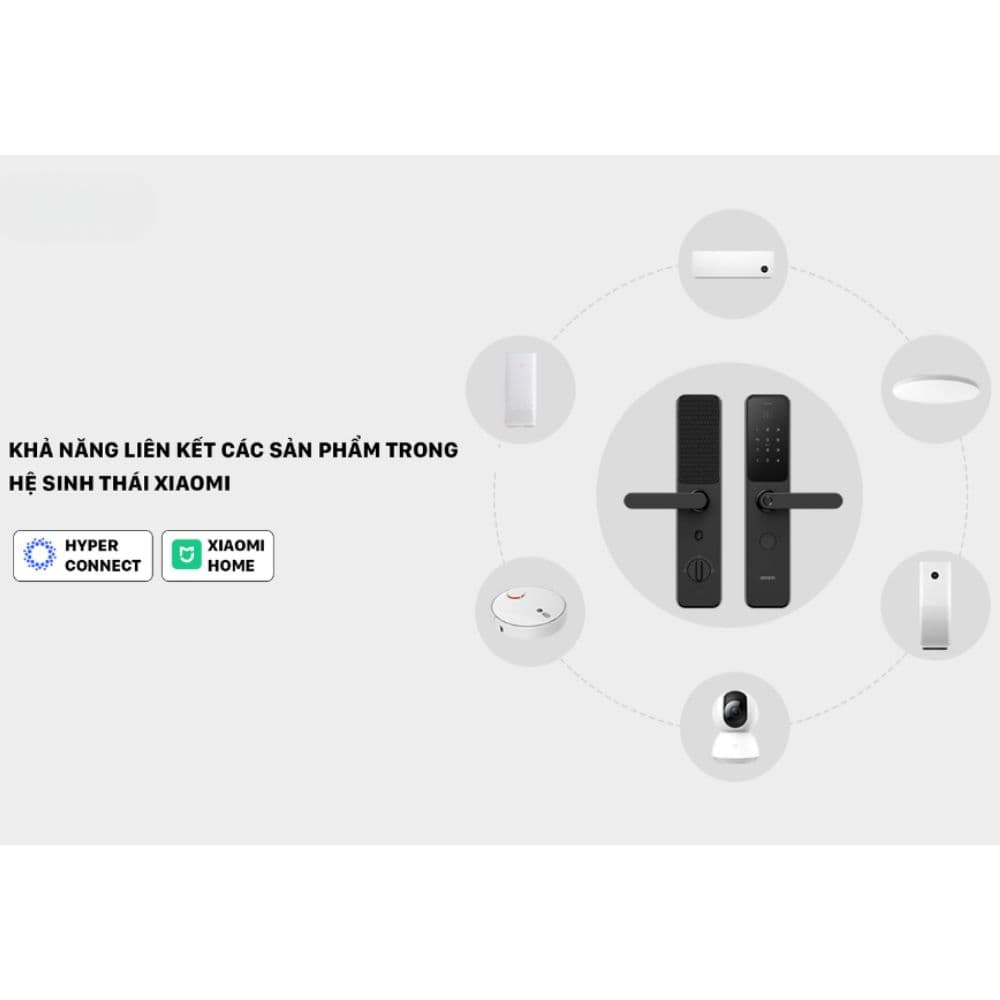 Khóa Lockin X9 liên kết hệ sinh thái Xiaomi Home