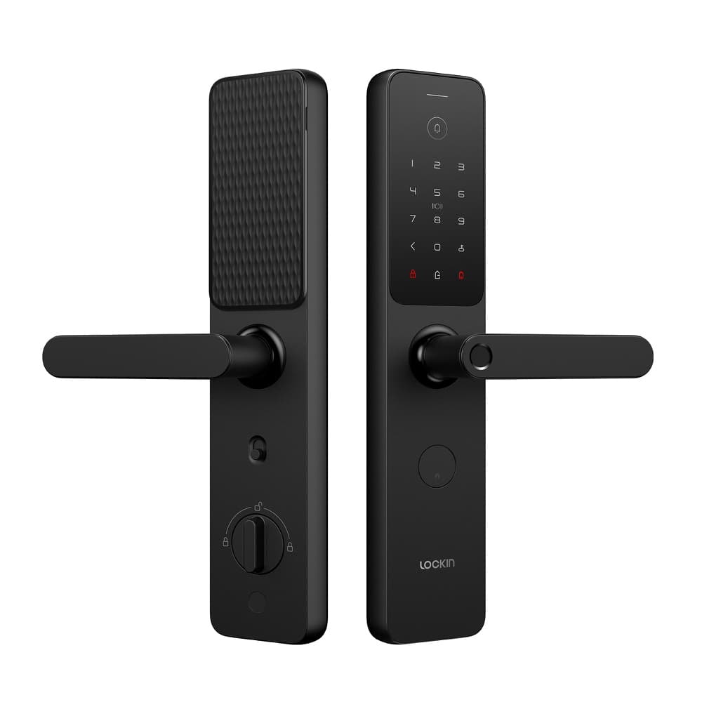 Khóa vân tay Lockin X9 chính hãng mặt trước và mặt sau