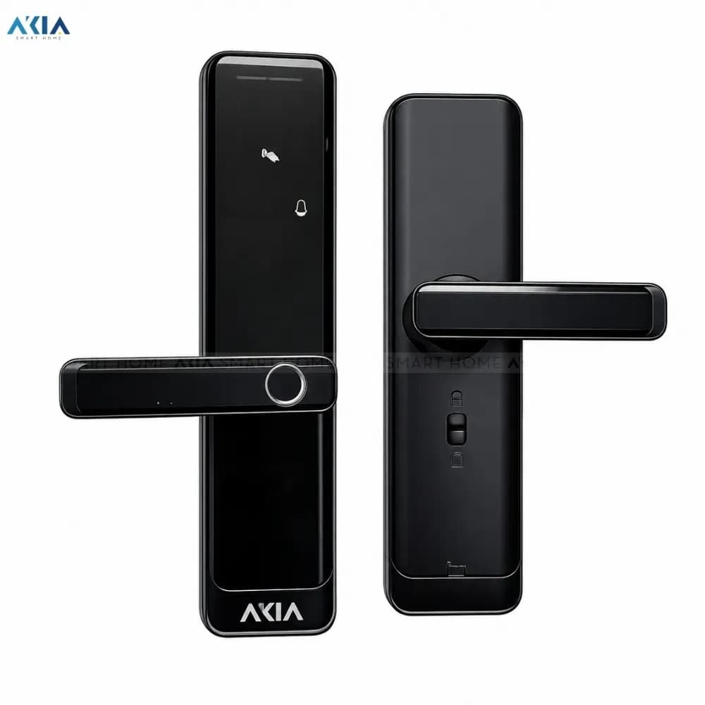 Khóa vân tay AKIA AZT-27 cửa gỗ - ảnh 2