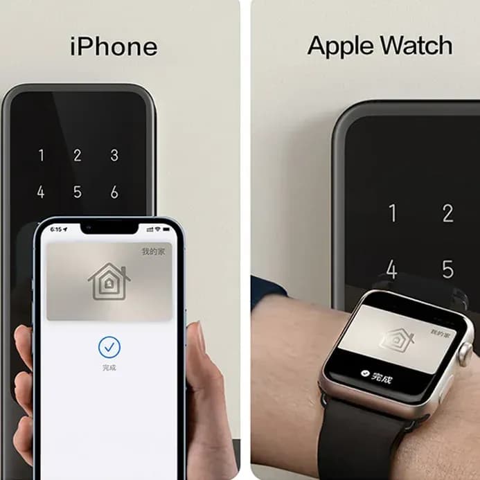 Khóa thông minh kết nối điện thoại và Apple Watch cho phép điều khiển từ xa