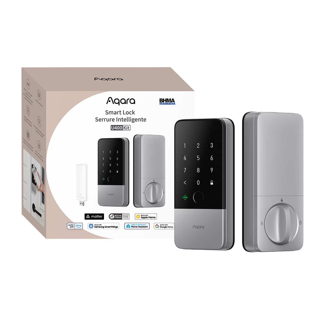 Bộ khóa Aqara U400 Kit phiên bản màu bạc