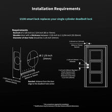 Khoá cửa vân tay Aqara U300